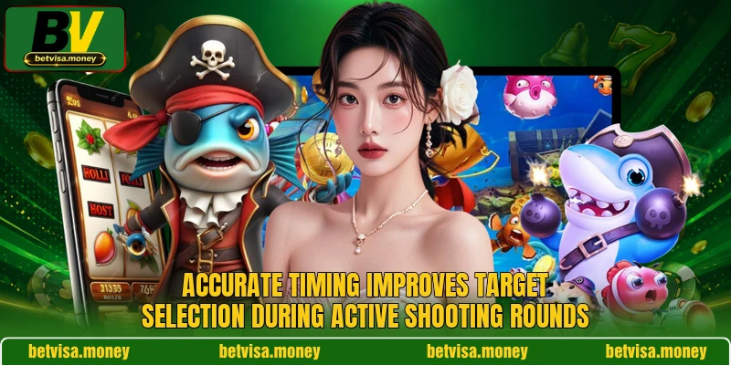Accurate timing improves target selection during active shooting rounds Accurate timing improves target selection during active shooting rounds