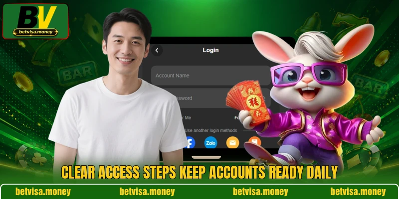 Clear access steps keep accounts ready daily