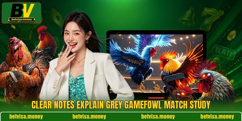 Clear notes explain Grey Gamefowl match study