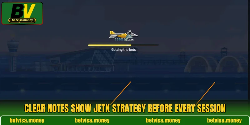 Clear notes show JetX strategy before every session