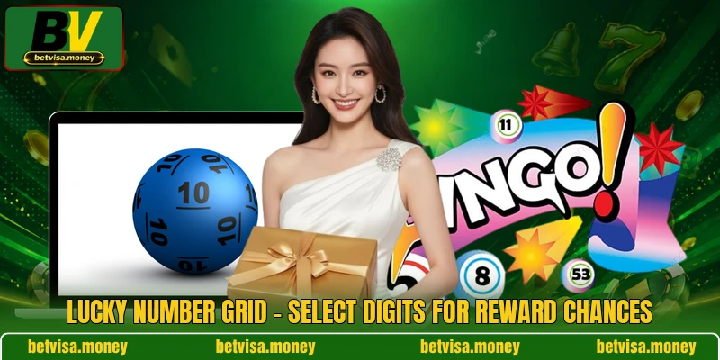 Lucky Number Grid - Select Digits For Reward Chances