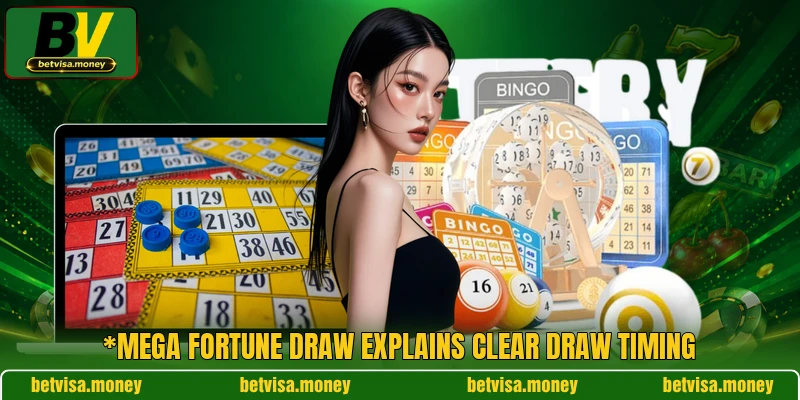 * Mega Fortune Draw explains clear draw timing