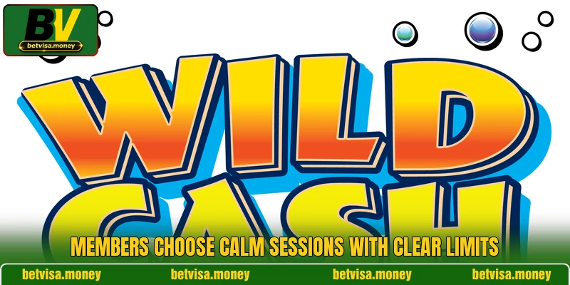 Members choose calm sessions with clear limits