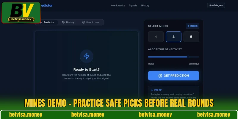 Mines Demo - Practice Safe Picks Before Real Rounds