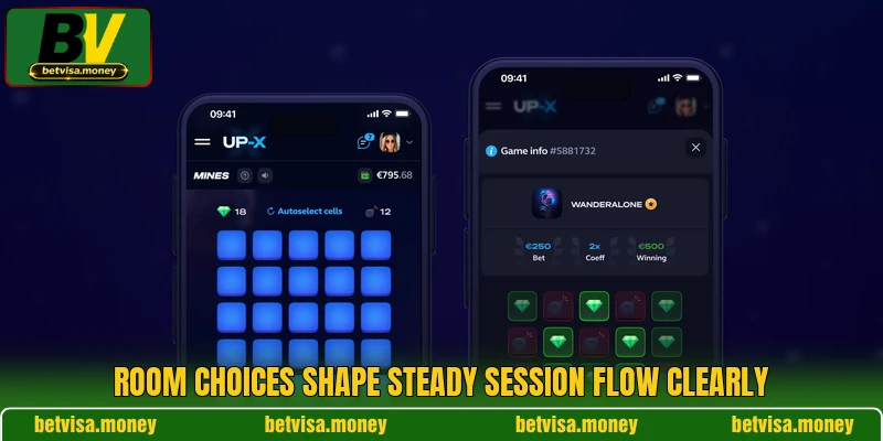 Room choices shape steady session flow clearly