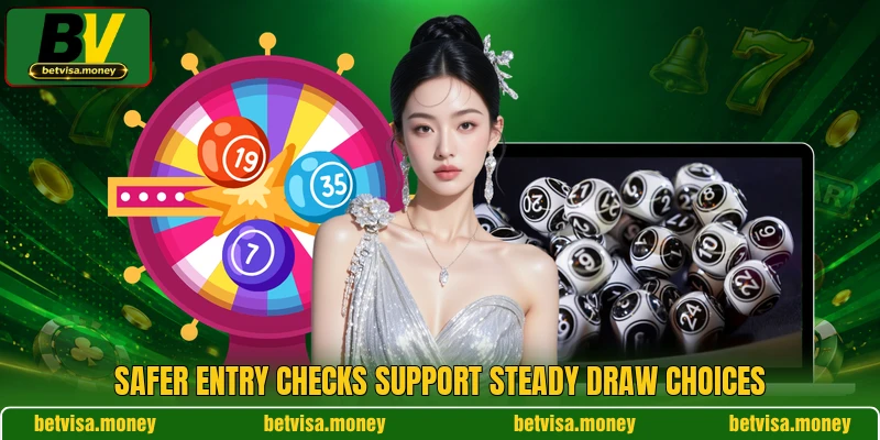 Safer entry checks support steady draw choices